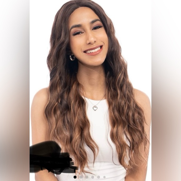 Voluminous Brown Wavy Hair Extensions